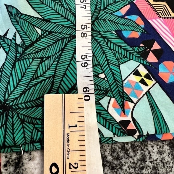 Mara Hoffman Multicolor and Multi Pattern Maxi Column Dress with Long Side Vents - Picture 16 of 16